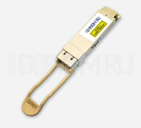 Intel совместимый 100GBASE-SR4 QSFP28 модуль 850 нм 100 м DOM MTP/MPO-12 MMF