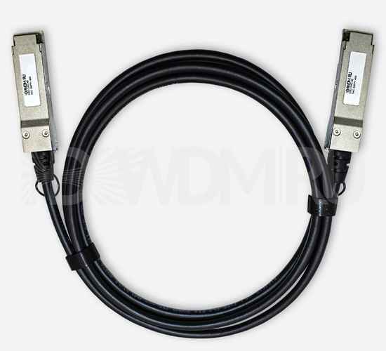 Intel совместимый кабель Direct Attached (DAC), QSFP+, 28AWG, 40 Гб/с, 5 м