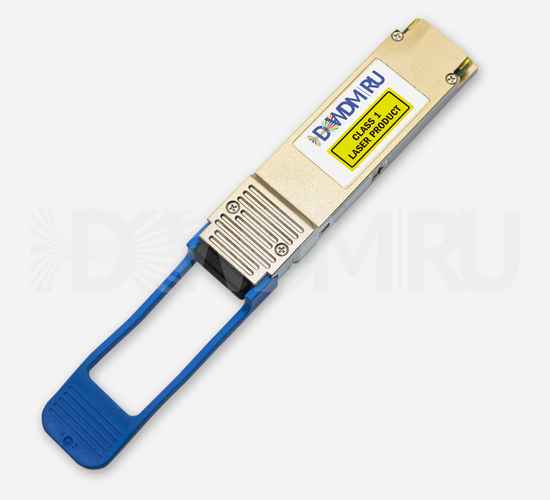 Оптический QSFP28 модуль двухволоконный одномодовый 100Гб/с, ER Lite, 2xLC, 1310 нм, 20 км, DDM - ДВДМ.РУ (DSO-21-8D)