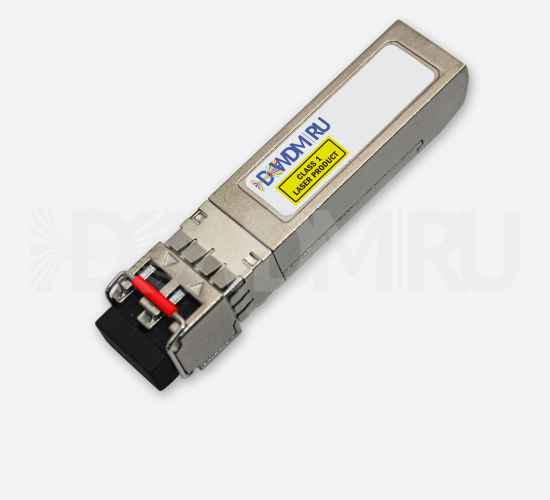 Оптический SFP+ модуль двухволоконный одномодовый, 16Гб/с, DWDM, 40 км, 2xLC, Fibre Channel, DDM, CH22 - ДВДМ.РУ (DSO-34-1D22)