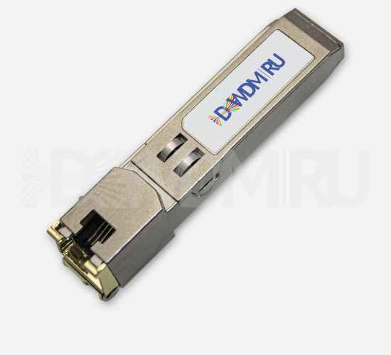 Mellanox MFM1T02A-T совместимый 10GBASE-T SFP+ модуль с интерфейсом RJ-45 20 м