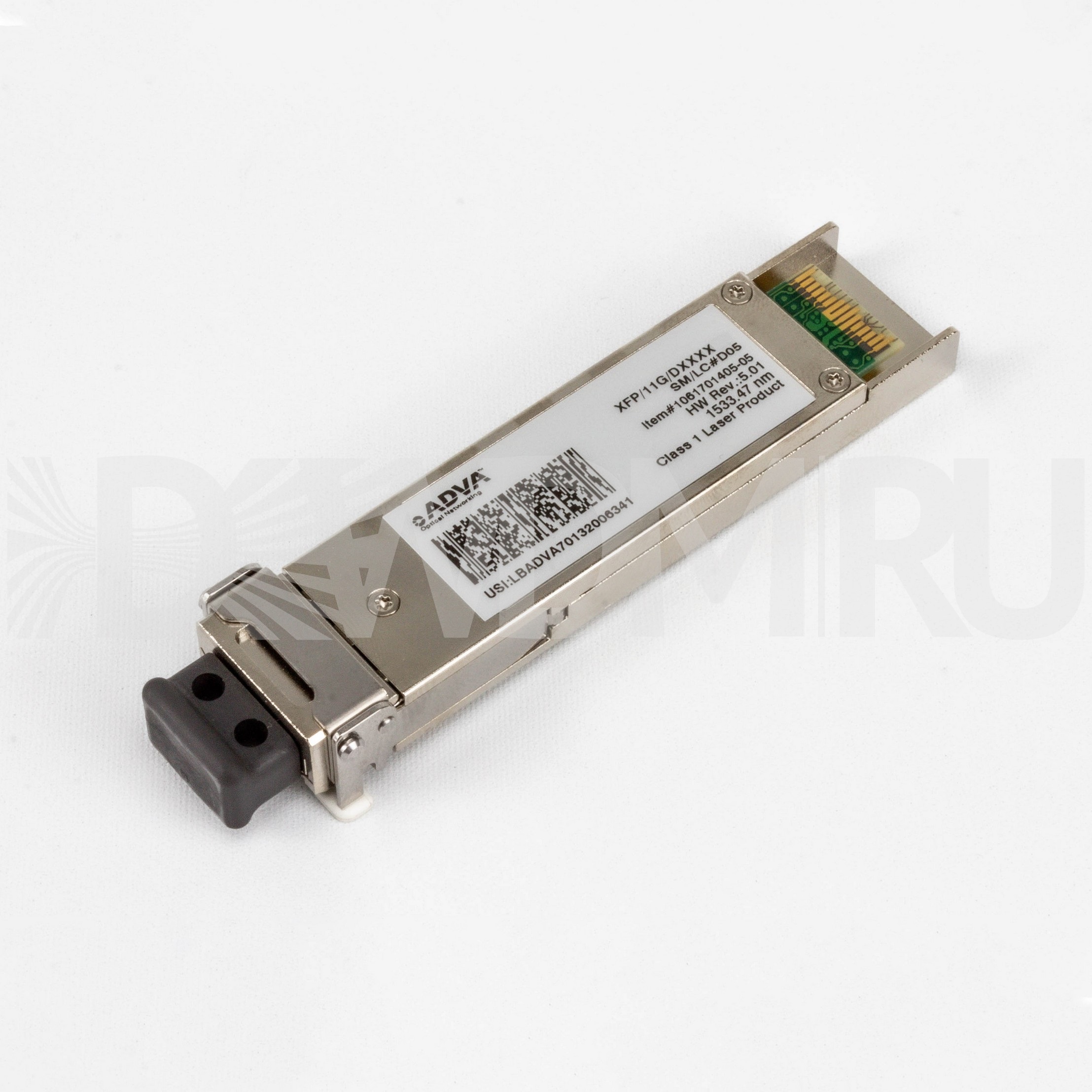 XFP/11G/#19510L50/SM/LC#DC2 11G 50GHz DWDM XFP ADVA Optical pn 1061701719-01