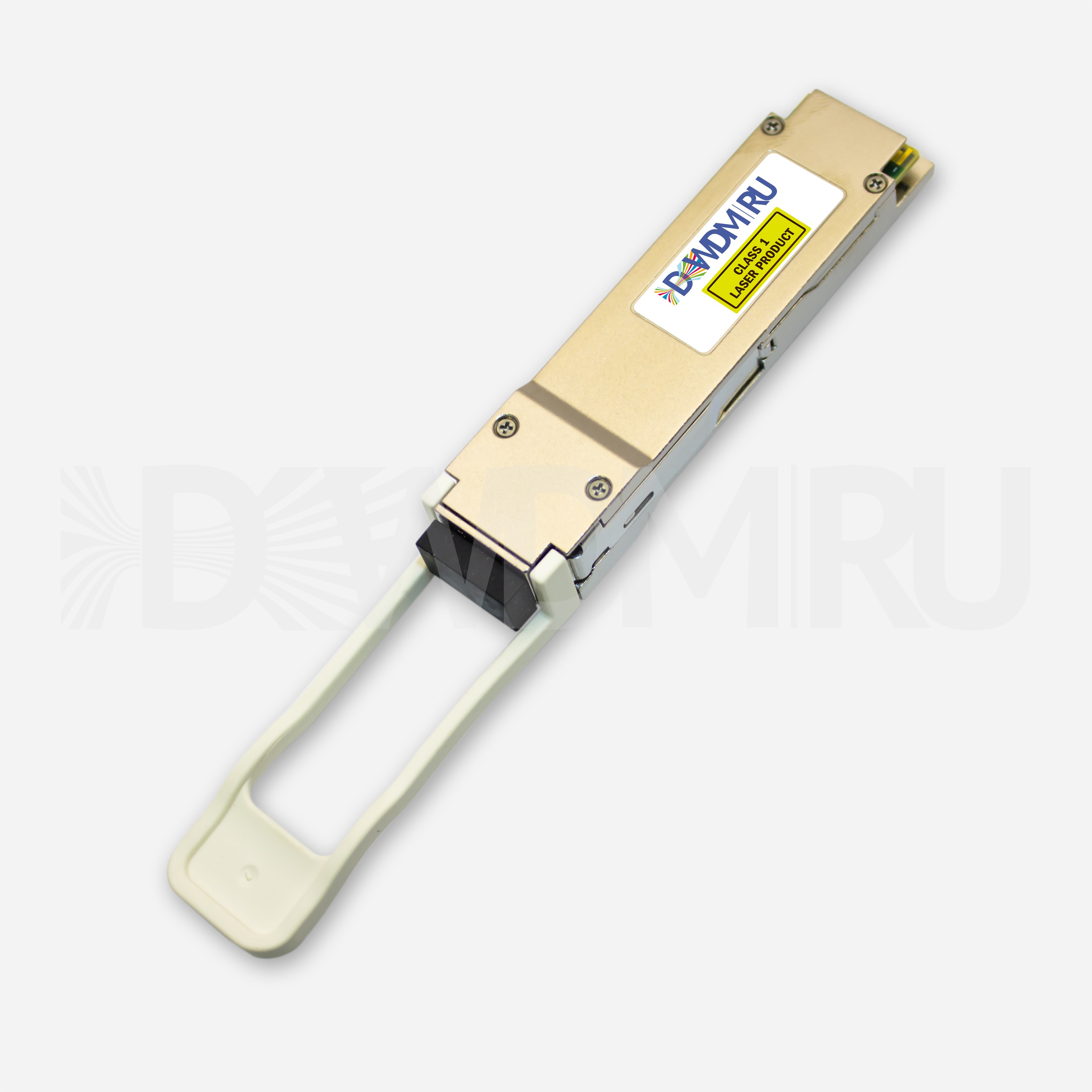 Оптический QSFP28 модуль двухволоконный одномодовый 100Гб/с, ER4, 30 - 40 км, 2xLC, 1310 нм, DDM - ДВДМ.РУ (DSO-21-10D)