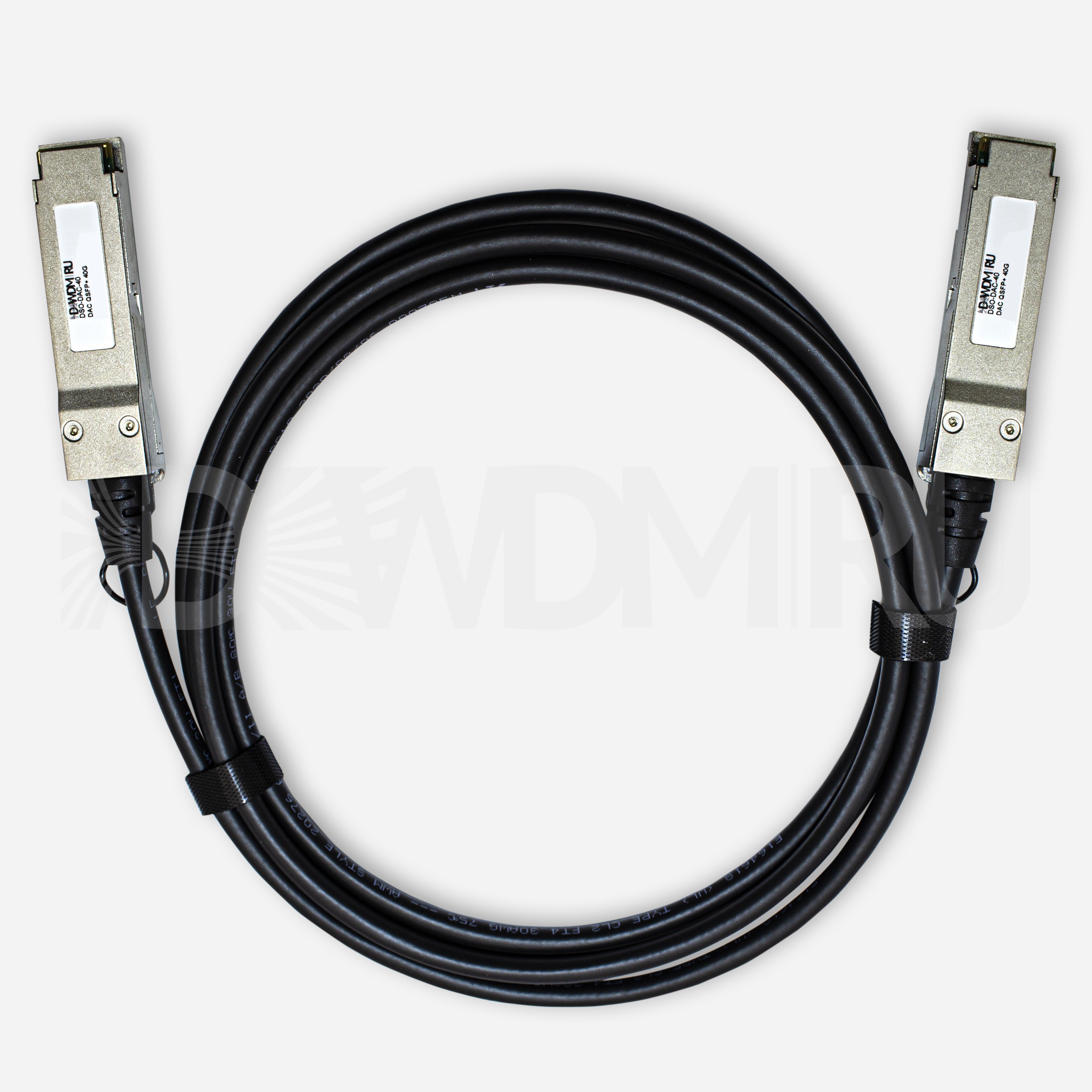 Mellanox совместимый кабель Direct Attached (DAC), QSFP+, 28AWG, 40 Гб/с, 5 м