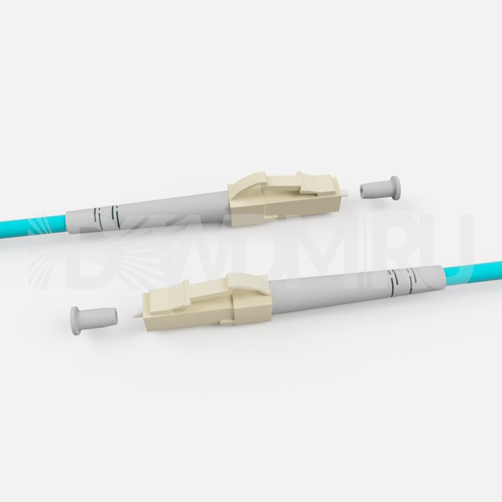 Патч-корд оптический LC/UPC-LC/UPC, OM3, Simplex, 2мм, 300 метров - ДВДМ.РУ (DSO-LCULCU2LM3-300)